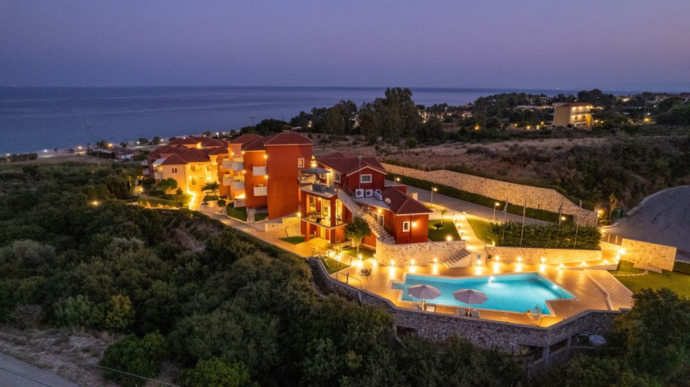 Kefalonia hotel aerial photography 009