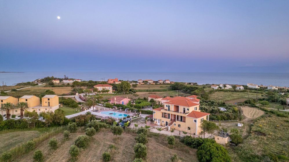 Kefalonia hotel aerial photography 010